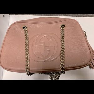 Gucci Soho Handbag (small) with Chain